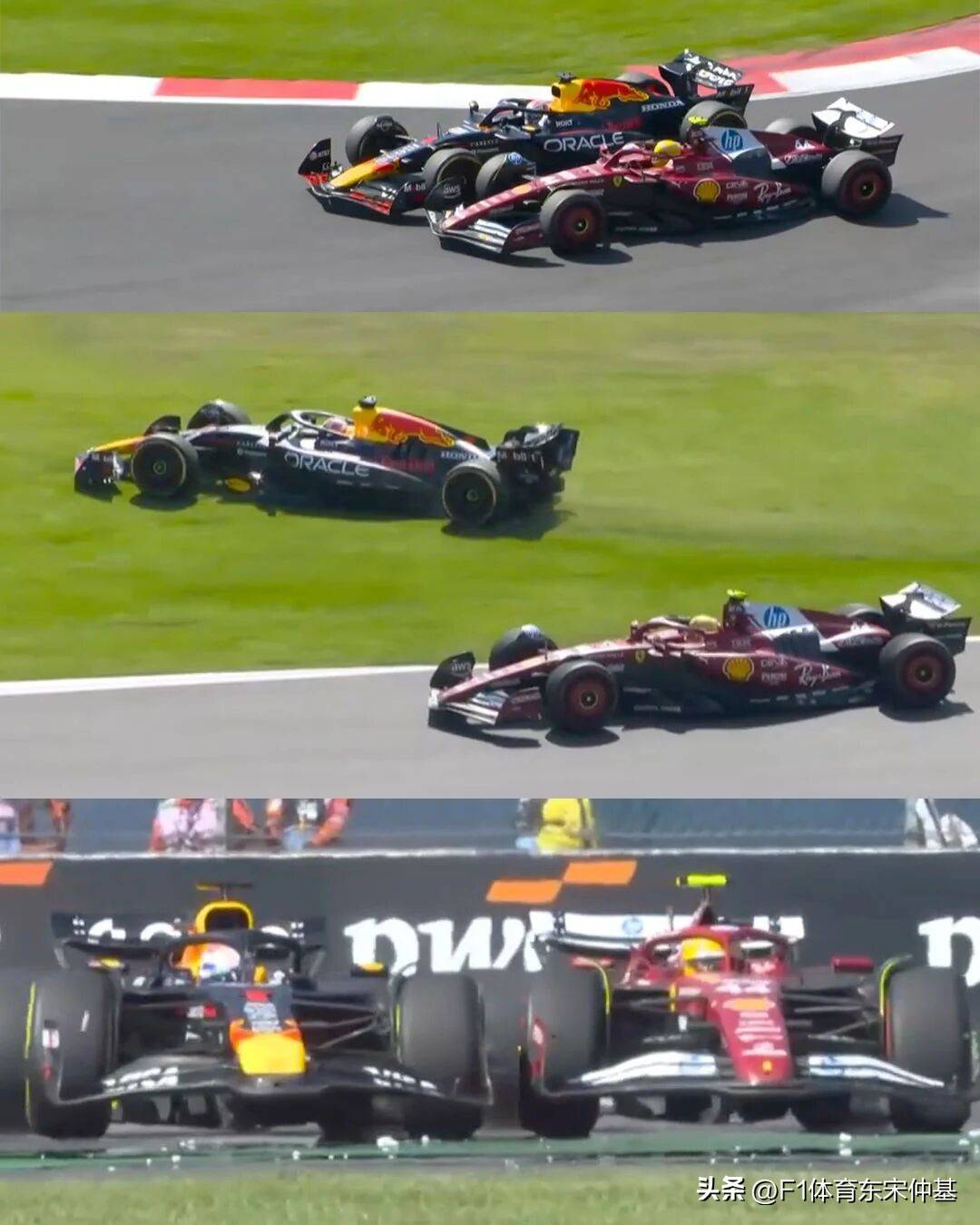 雷诺车队力克威廉姆斯，诺里斯统治全场