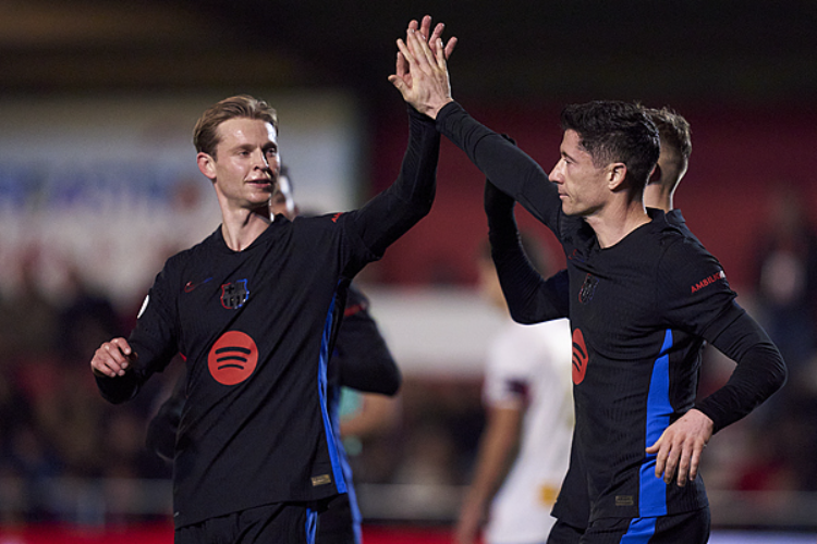 西班牙险胜里昂,莱万关键制胜 西班牙险胜里昂,莱万关键制胜